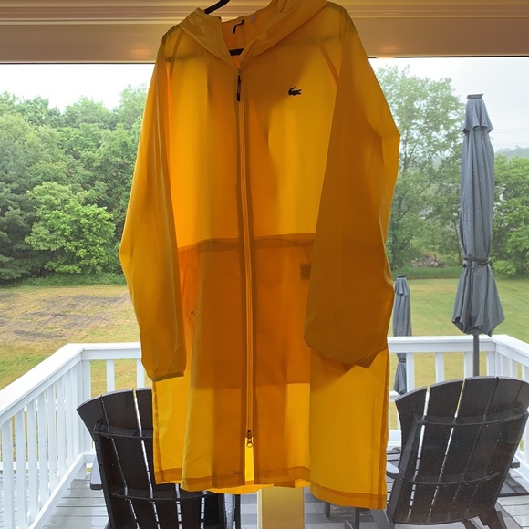 Lacoste rain jacket coat - Picture 2 of 5